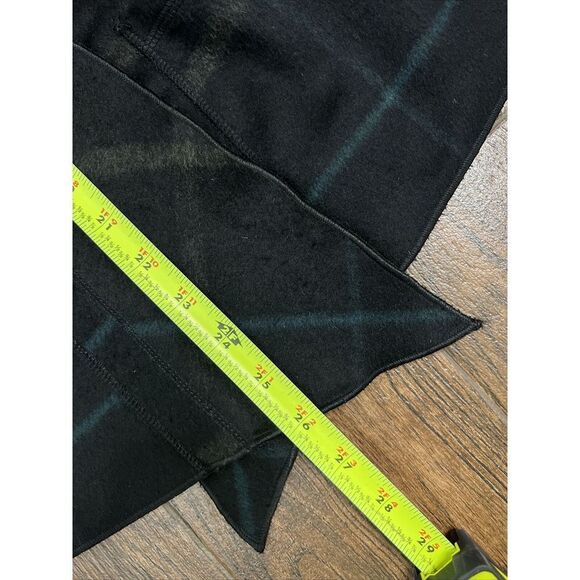 BABETTE SF BLACK PLAID BOILED WOOL BLEND SINGLE BUTTON PLEATED SLEEVE JACKET S - Picture 15 of 16